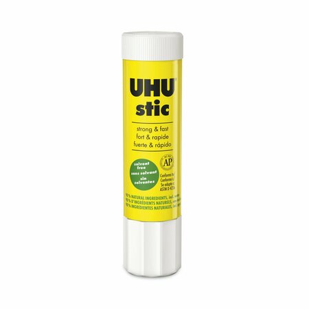 UHU Stic Permanent Glue Stick, 0.74 oz, Dries Clear 99649